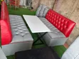 Sofa za Baa na Mgahawa na Meza ya Marumaru - 1
