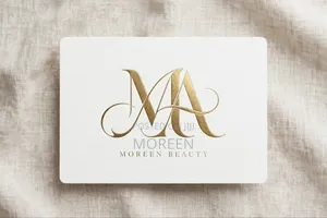 Elegant MA Gold Logo Design - Monogram ya Boutique ya Bidhaa za Kifahari