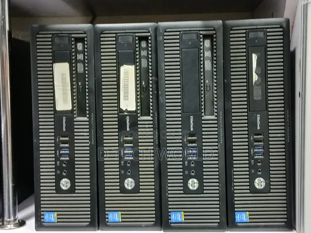 HP EliteDesk 800 G1 Desktop Computer - 8GB RAM, 500GB HDD - 1
