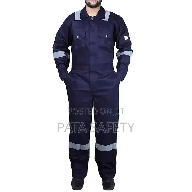 Reflective Navy Blue Overall - 1