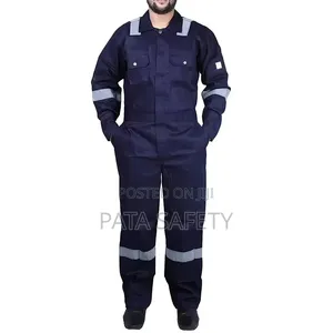 Reflective Navy Blue Overall