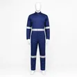 Reflective Navy Blue Overall - 2