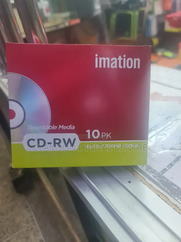 Imation CD-RW Blank Discs (700MB) - 1