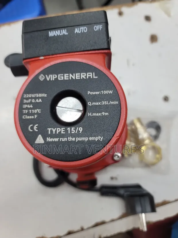 VIP General Circulation Electric Pump - 1