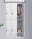 6 Compartment Metallic Storage Cabinet - White - 4