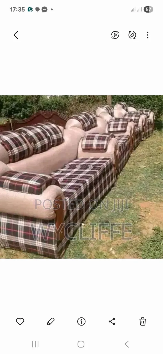 7 Seater Buffalo Sofa - Brand New - 1