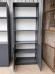 Office Storage Cabinet with Shelves - Grey - 5