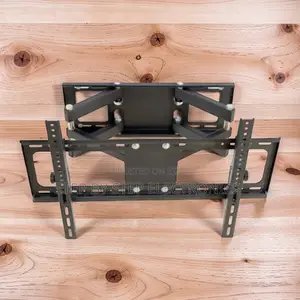 32"-85" Double Arm Tilting Swivel TV Wall Mounts