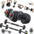 30KG 6-in-1 Adjustable Kettlebell Set - Home Fitness - 1