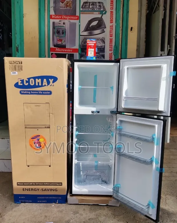 Ecomax 138L Double Door Refrigerator - 1