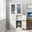 2-Door File Cabinet with Safe Box - 2