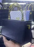 Black Clutch Bag - 2