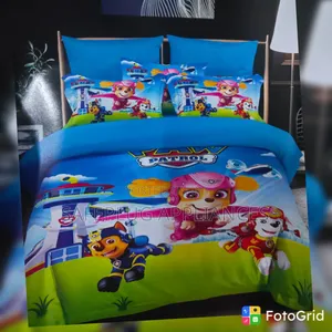 4x6 Cartoon Printed Bedding Set | Colourful