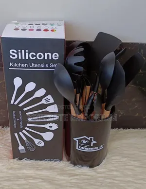 12 Piece Silicone Spoon Set