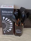 12 Piece Silicone Spoon Set - 1