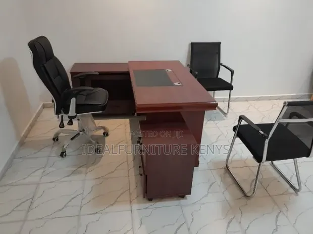 Boss Office Desk and Chair Set - 1