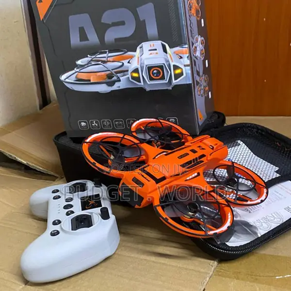 A21 PRO Armor Style RC Drone with Dual Camera & LCD Screen - 1