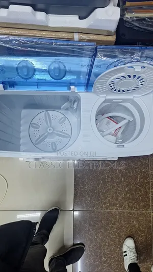 Smartpro 8kg Topload Twin Tab Washing Machine
