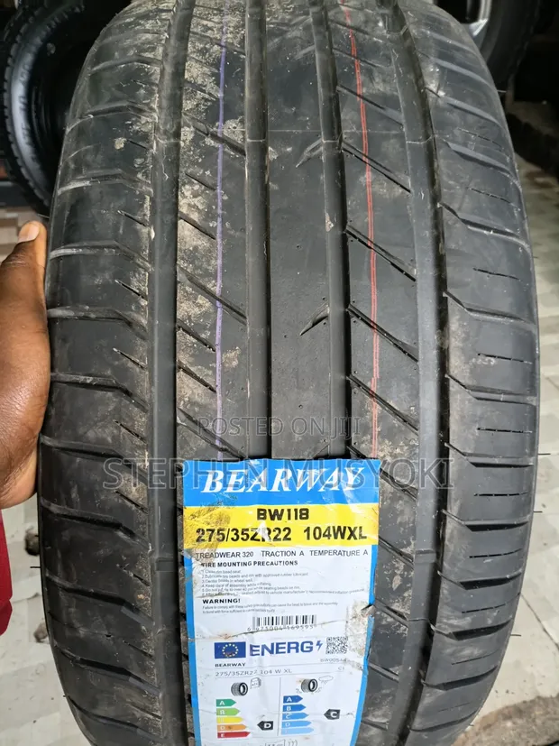 275/35ZR22 Bearway Tyre - Brand New - 1
