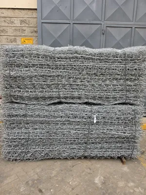 Vitufe vya Gabion vya Waya wa Galvani 3.2mm (2x1x1m)