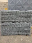 Vitufe vya Gabion vya Waya wa Galvani 3.2mm (2x1x1m) - 1