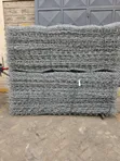 Vitufe vya Gabion vya Waya wa Galvani 3.2mm (2x1x1m) - 3