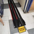 Carbon Red Side Skirts - Universal Kit - 1