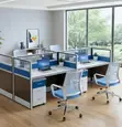Four-Way Office Desk - 4