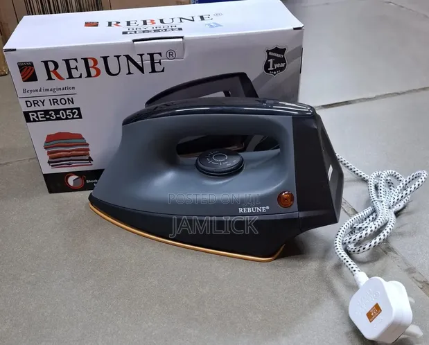 Rebune Heavy-Duty Dry Iron RE-3-052 - 1