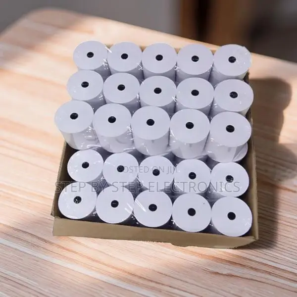 50 Pieces Full Box 80mm Thermal Paper Rolls - 1