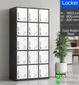 Office Staff Storage Cabinet - 15 Lockers - 2