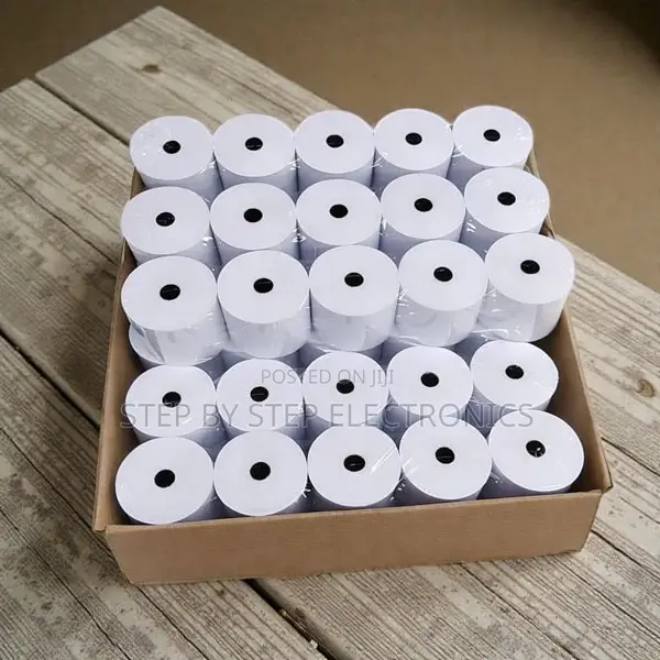 50 Pieces Full Box 80mm Thermal Paper Rolls - 1