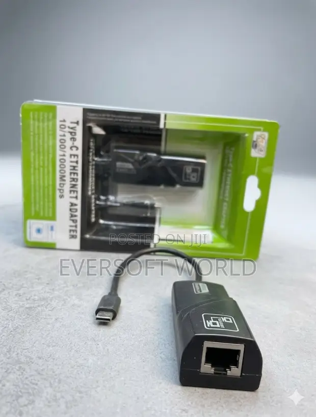 Adapter ya Type-C kwenda Ethernet (1000 Mbps) - 1