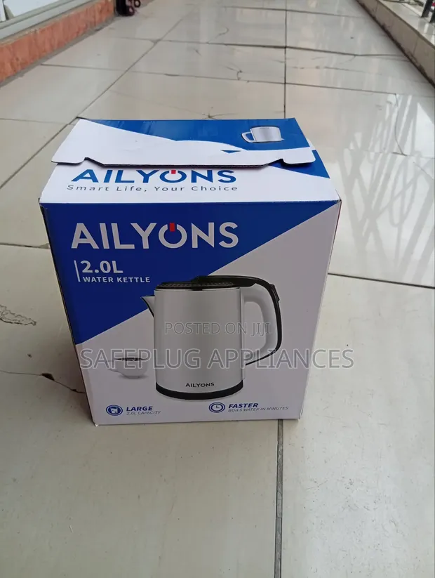 Ailyons 2L Electric Kettle - Fast Boiling Cordless - 1