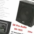 SK Pro Audio 18" Heavy Duty Bass Speaker - 1