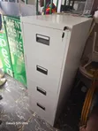 Boss Office Products 4-Drawer Metallic Storage Cabinet - 2