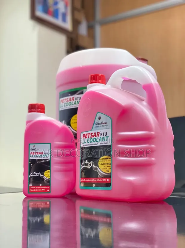Long Life Coolant - 5L & 20L Pink - 1