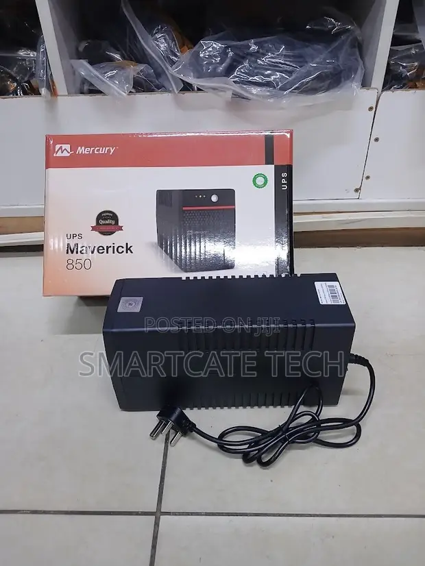 Mercury 850VA Maverick UPS - Genuine Reliable Backup - 1