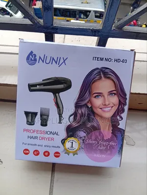 Nunix Professional Hair Dryer - Powerful Blow Dry Machine