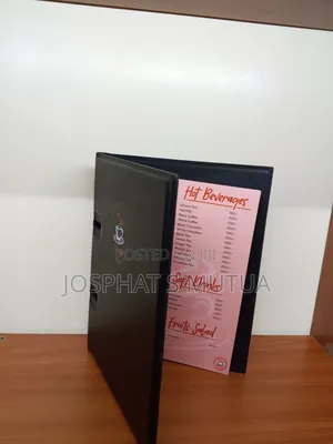 Pure Leather A5 Menu Folders