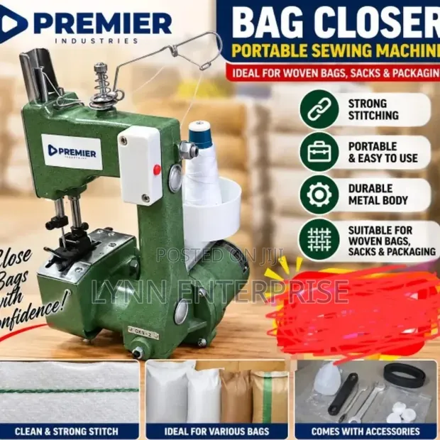 Premier Portable Sewing Bag Closer Machine - 1