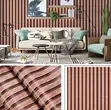 3D Fluted Panels Wallpaper - 1