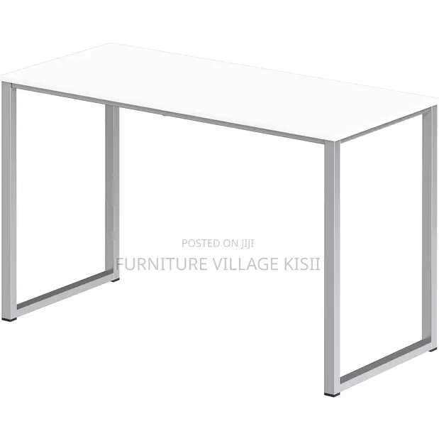 1.4M Office Computer Desk with Metallic Base - 1