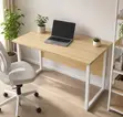 1.4M Office Computer Desk with Metallic Base - 5
