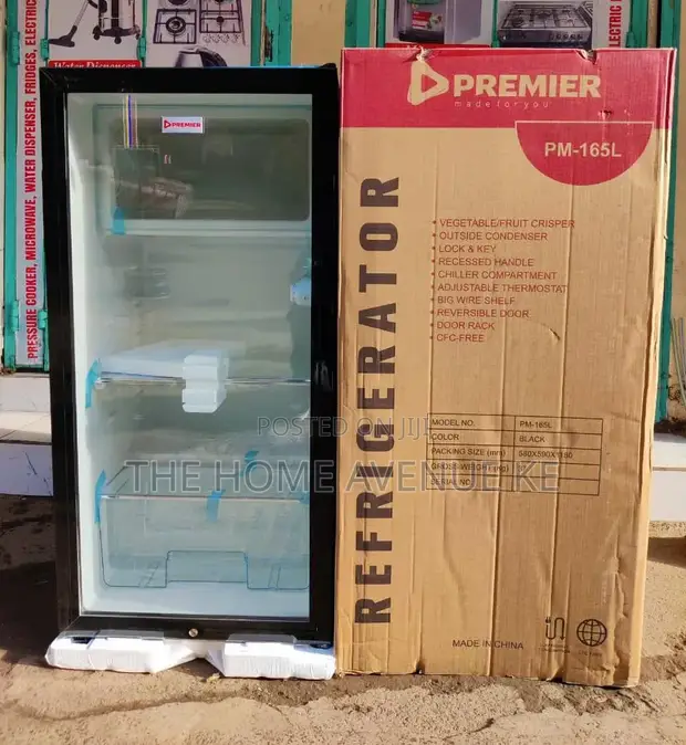 Premier 165L Showcase Fridge - 1