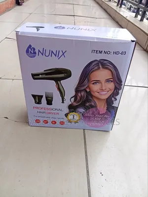 Nunix Blow Dry Hair Dryer - Home Salon Use
