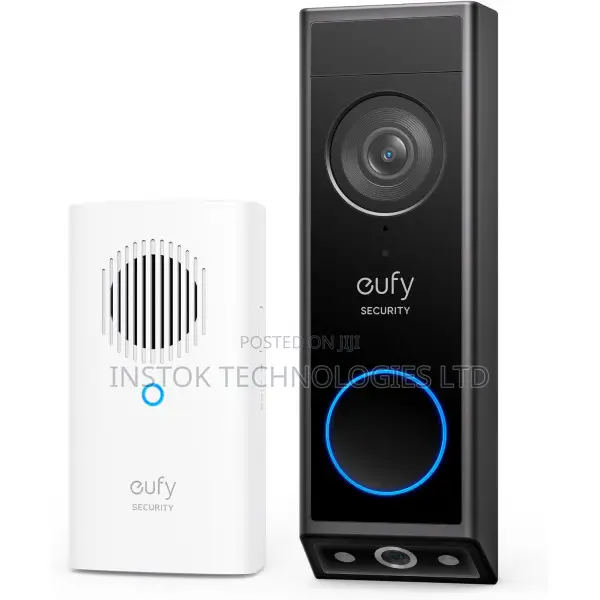 Eufy Security Video Doorbell E340 with Chime - 1