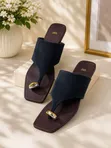 Slip-On Sandals - 1