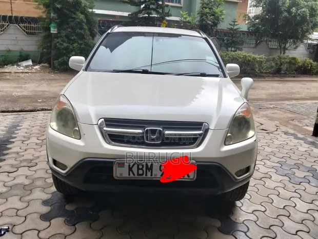 Honda CR-V 2003 White - 1