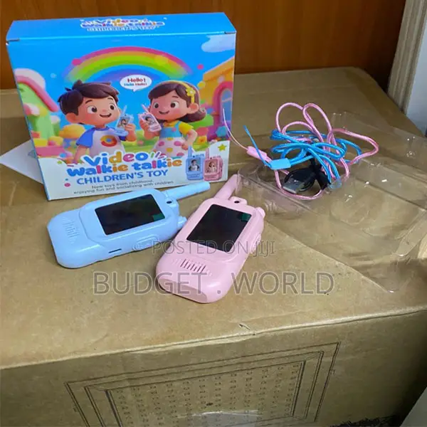 2PCS 200M Walkie Talkie Set with Camera for Kids - 1